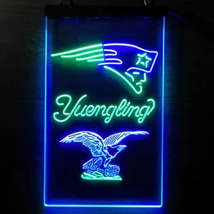 New England Patriots Yuengling Neon-Like LED Sign