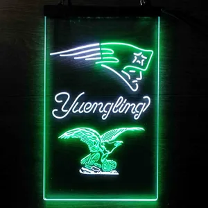 New England Patriots Yuengling Neon-Like LED Sign