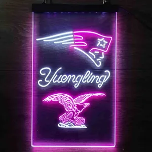 New England Patriots Yuengling Neon-Like LED Sign