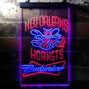 New Orleans Hornets Budweiser Neon-Like LED Sign