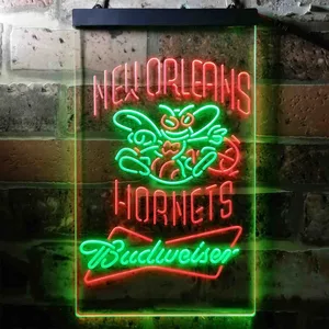 New Orleans Hornets Budweiser Neon-Like LED Sign