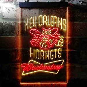New Orleans Hornets Budweiser Neon-Like LED Sign