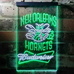 New Orleans Hornets Budweiser Neon-Like LED Sign