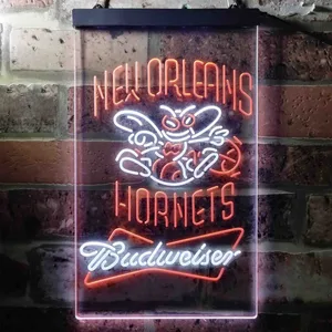 New Orleans Hornets Budweiser Neon-Like LED Sign