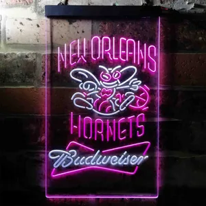 New Orleans Hornets Budweiser Neon-Like LED Sign