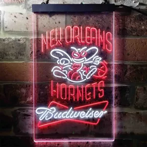 New Orleans Hornets Budweiser Neon-Like LED Sign