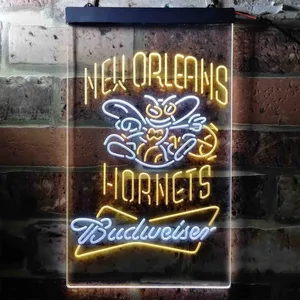 New Orleans Hornets Budweiser Neon-Like LED Sign
