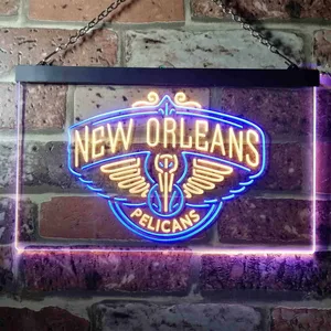 New Orleans Pelicans Logo Neon-Like LED Sign