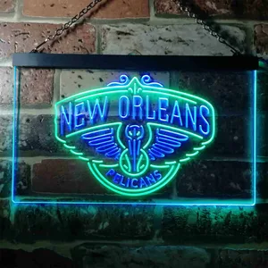 New Orleans Pelicans Logo Neon-Like LED Sign