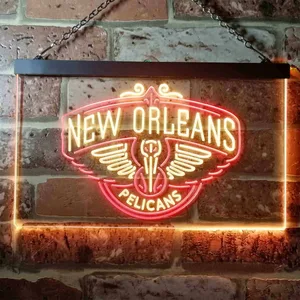 New Orleans Pelicans Logo Neon-Like LED Sign