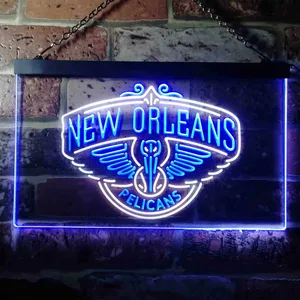 New Orleans Pelicans Logo Neon-Like LED Sign