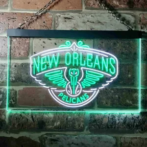 New Orleans Pelicans Logo Neon-Like LED Sign