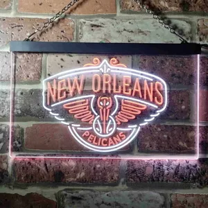 New Orleans Pelicans Logo Neon-Like LED Sign