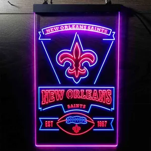New Orleans Saints EST 1967 Neon-Like LED Sign