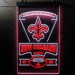 New Orleans Saints EST 1967 Neon-Like LED Sign