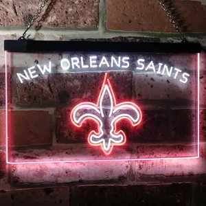 New Orleans Saints Neon-Like LED Sign