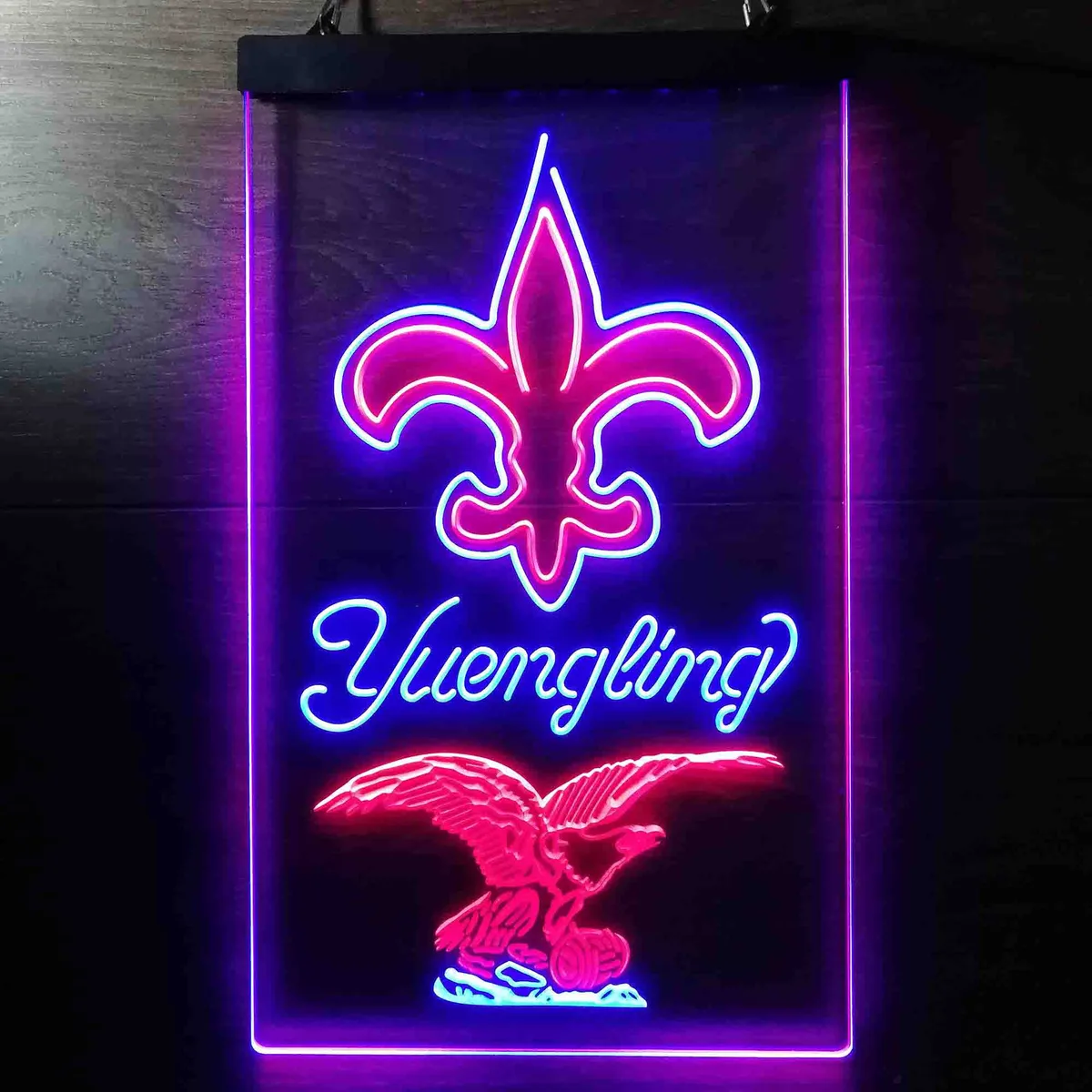 New Orleans Saints Yuengling Neon-Like LED Sign