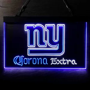 New York Giants Corona Extra Neon-Like LED Sign