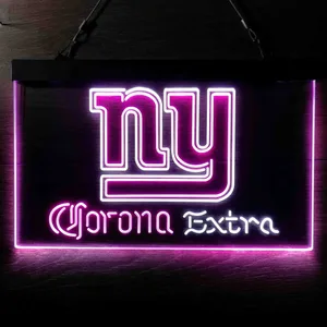 New York Giants Corona Extra Neon-Like LED Sign