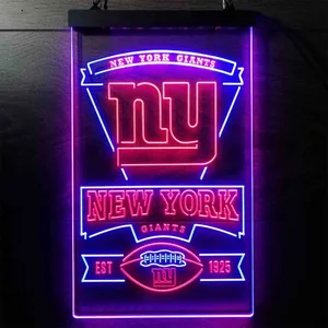 New York Giants EST 1925 Neon-Like LED Sign