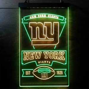New York Giants EST 1925 Neon-Like LED Sign