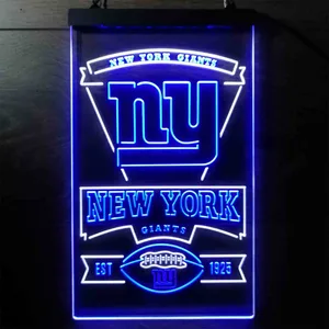 New York Giants EST 1925 Neon-Like LED Sign