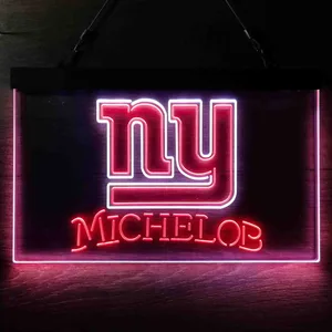 New York Giants Michelob Neon-Like LED Sign
