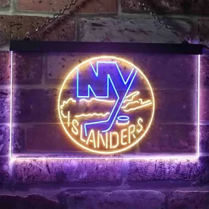 New York Islanders Logo 1 Neon-Like LED Sign