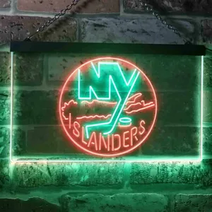 New York Islanders Logo 1 Neon-Like LED Sign
