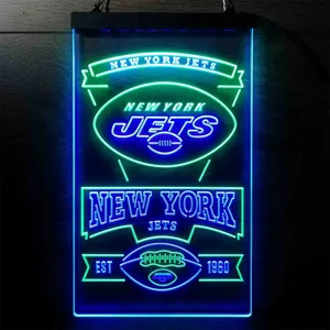 New York Jets EST 1960 Neon-Like LED Sign