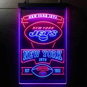 New York Jets EST 1960 Neon-Like LED Sign