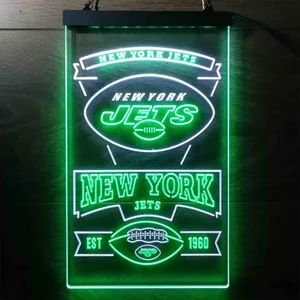 New York Jets EST 1960 Neon-Like LED Sign