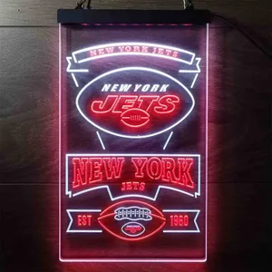 New York Jets EST 1960 Neon-Like LED Sign