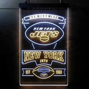 New York Jets EST 1960 Neon-Like LED Sign