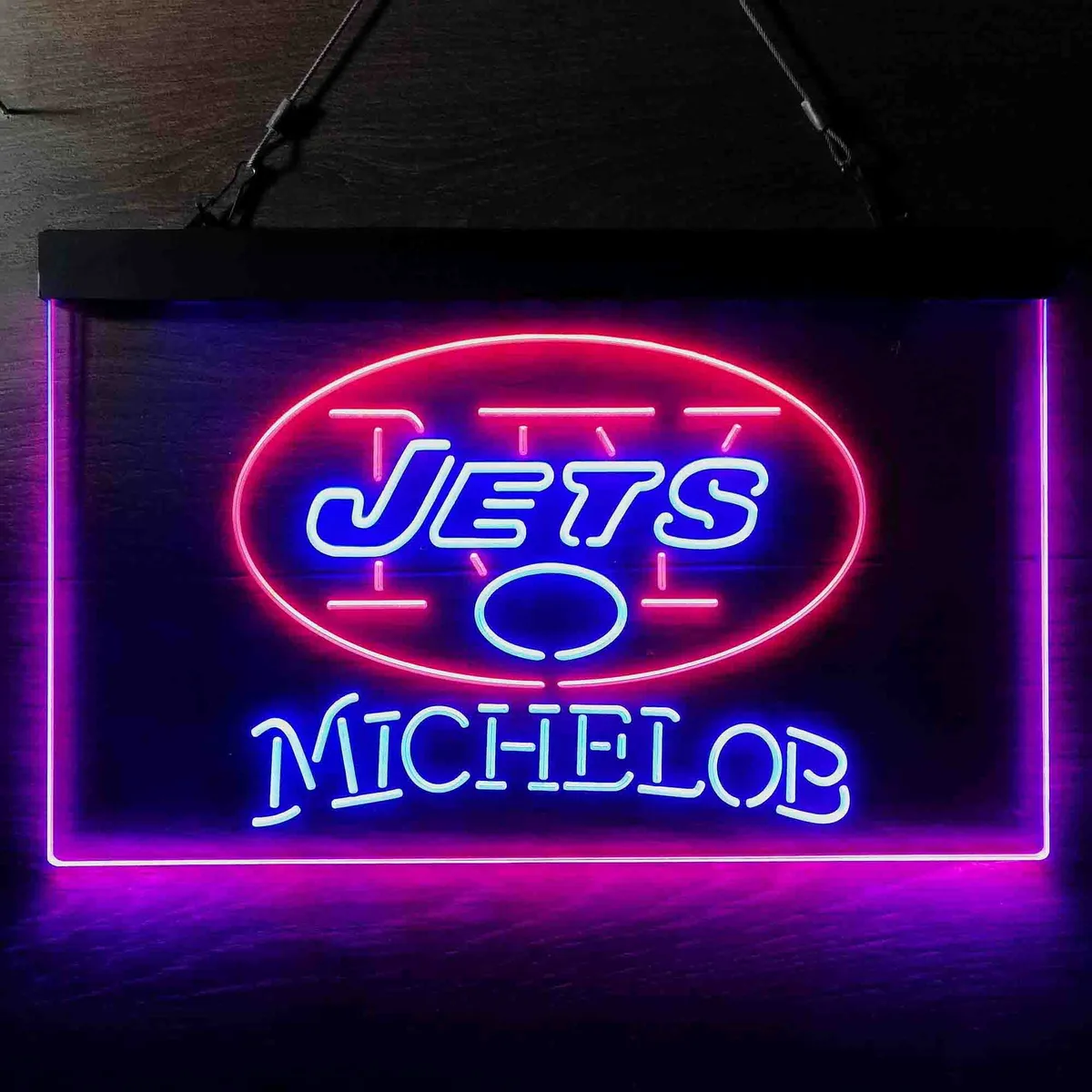 New York Jets Michelob Neon-Like LED Sign