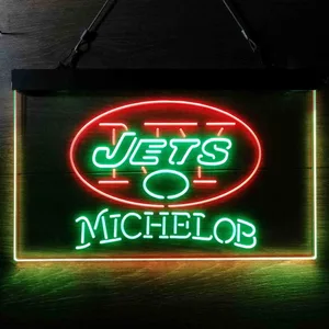 New York Jets Michelob Neon-Like LED Sign