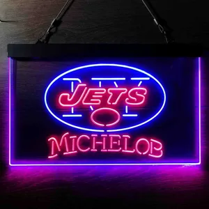 New York Jets Michelob Neon-Like LED Sign