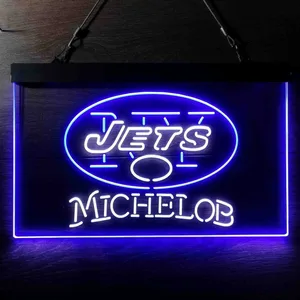 New York Jets Michelob Neon-Like LED Sign