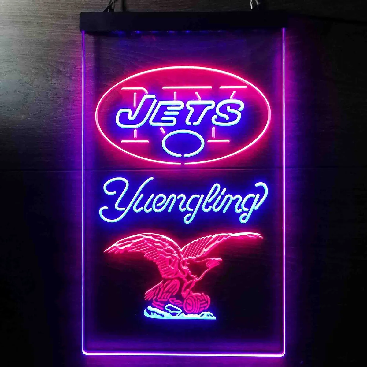 New York Jets Yuengling Neon-Like LED Sign