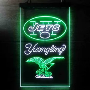 New York Jets Yuengling Neon-Like LED Sign