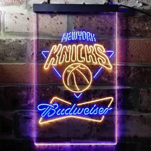 New York Knicks Budweiser Neon-Like LED Sign