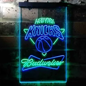 New York Knicks Budweiser Neon-Like LED Sign