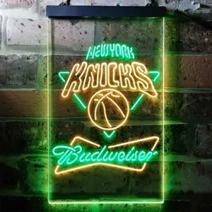 New York Knicks Budweiser Neon-Like LED Sign