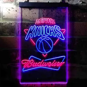 New York Knicks Budweiser Neon-Like LED Sign