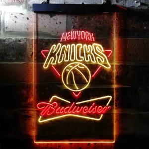 New York Knicks Budweiser Neon-Like LED Sign