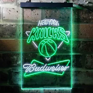 New York Knicks Budweiser Neon-Like LED Sign