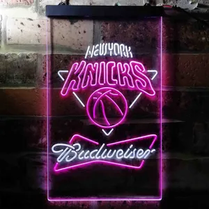 New York Knicks Budweiser Neon-Like LED Sign