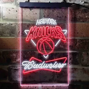 New York Knicks Budweiser Neon-Like LED Sign