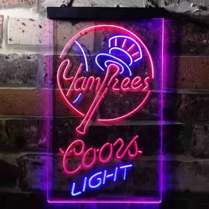 New York Yankees Coors Light Neon-Like LED Sign