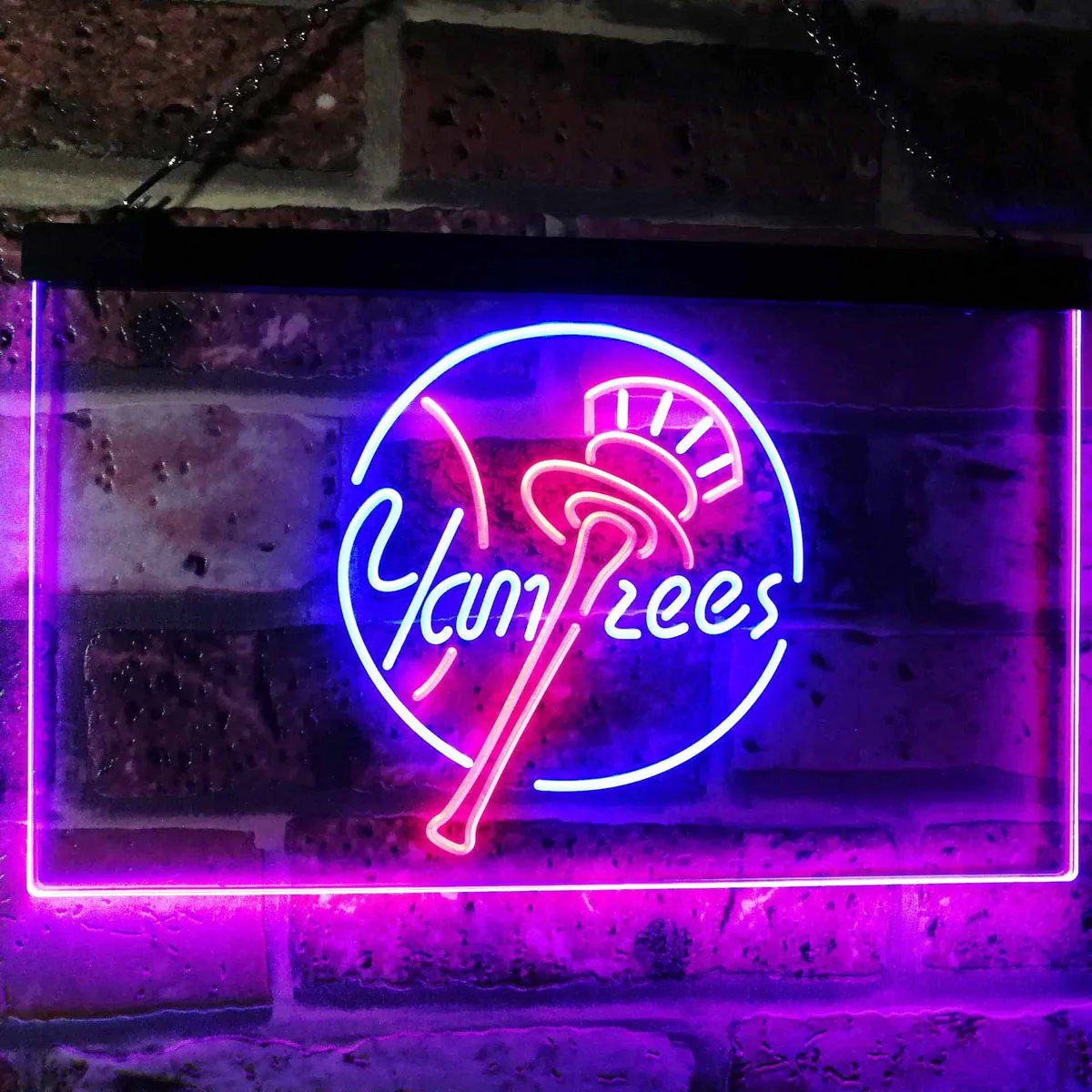 New York Yankees Logo 1 Neon-Like LED Sign